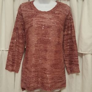 Brina&Em Dusty Rose Sweater